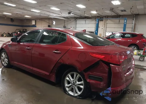2011 Kia Optima Ex Turbo from USA, damaged, VIN KNAGN4A62B5092354
